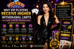 Why VIP Players Receive Higher Withdrawal - Pussy888 Malaysia